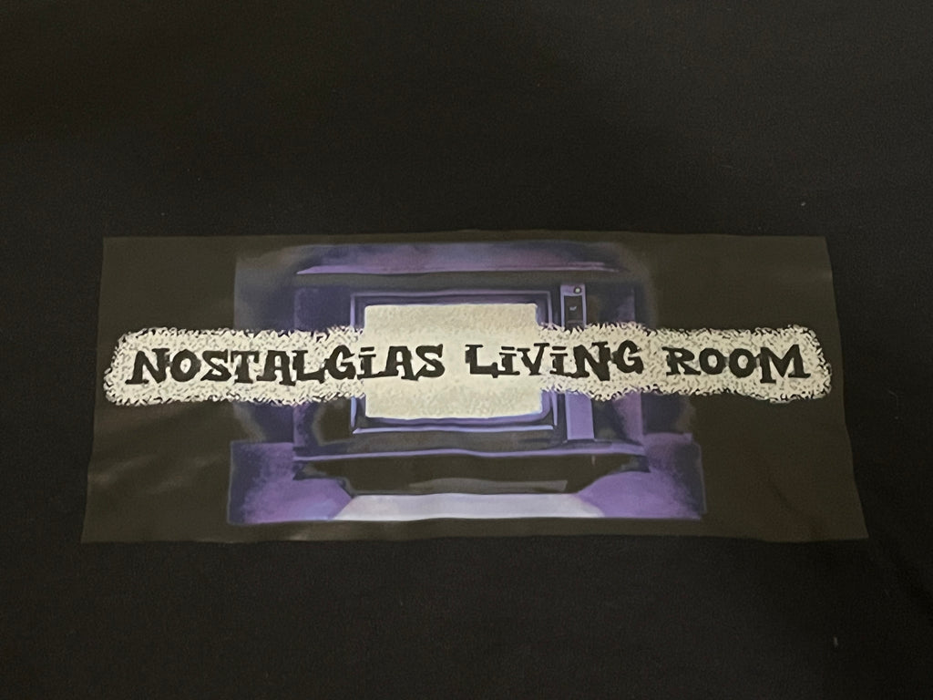 Nostalgias Living Room _ (1st Generation) _ Black  T-Shirt