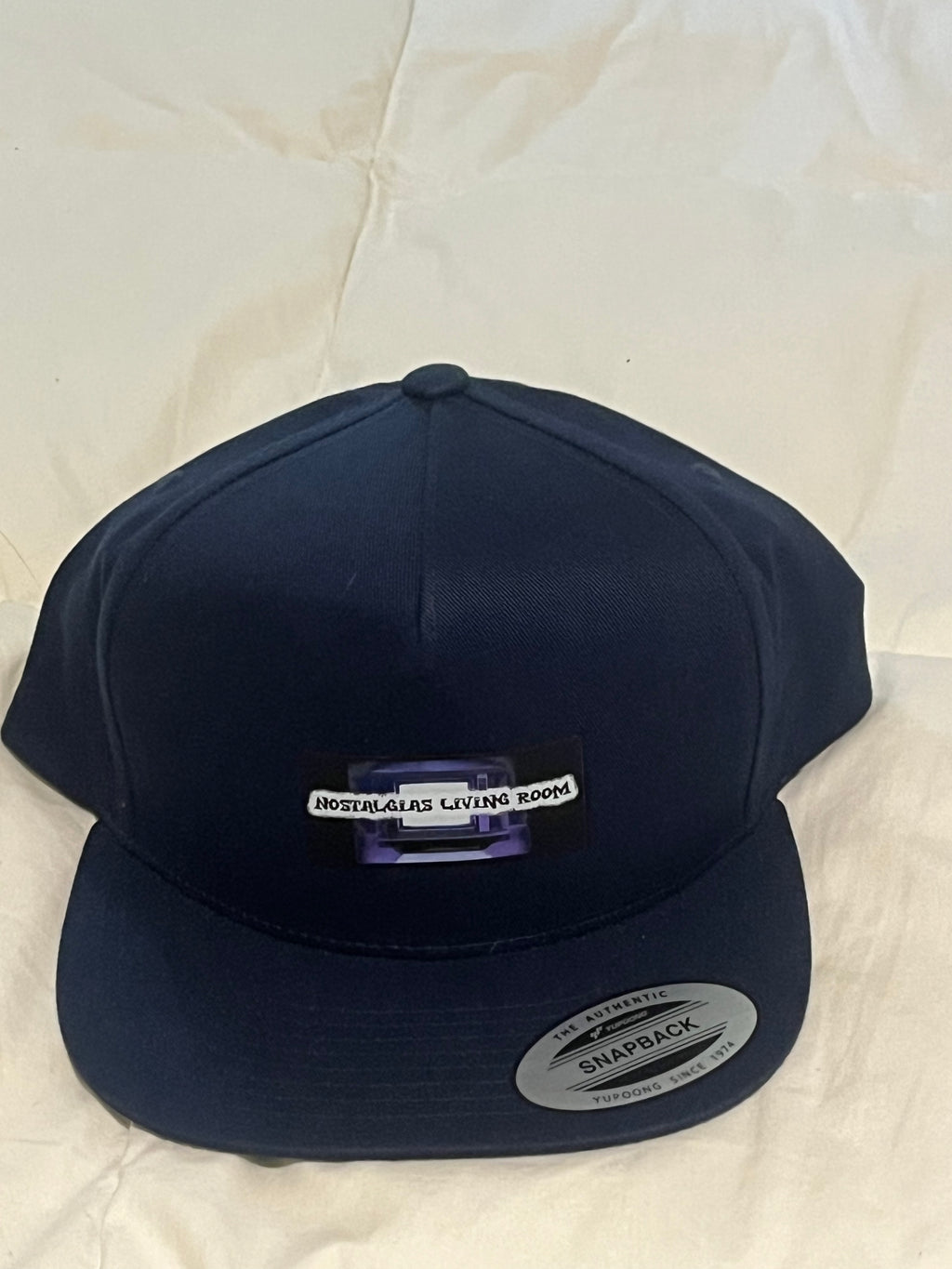 Navy Blue - Snap Back hat- (1st Generation) - Nostalgias Living Room