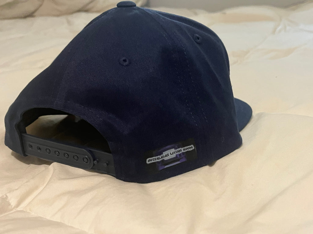 Navy Blue - Snap Back hat- (1st Generation) - Nostalgias Living Room