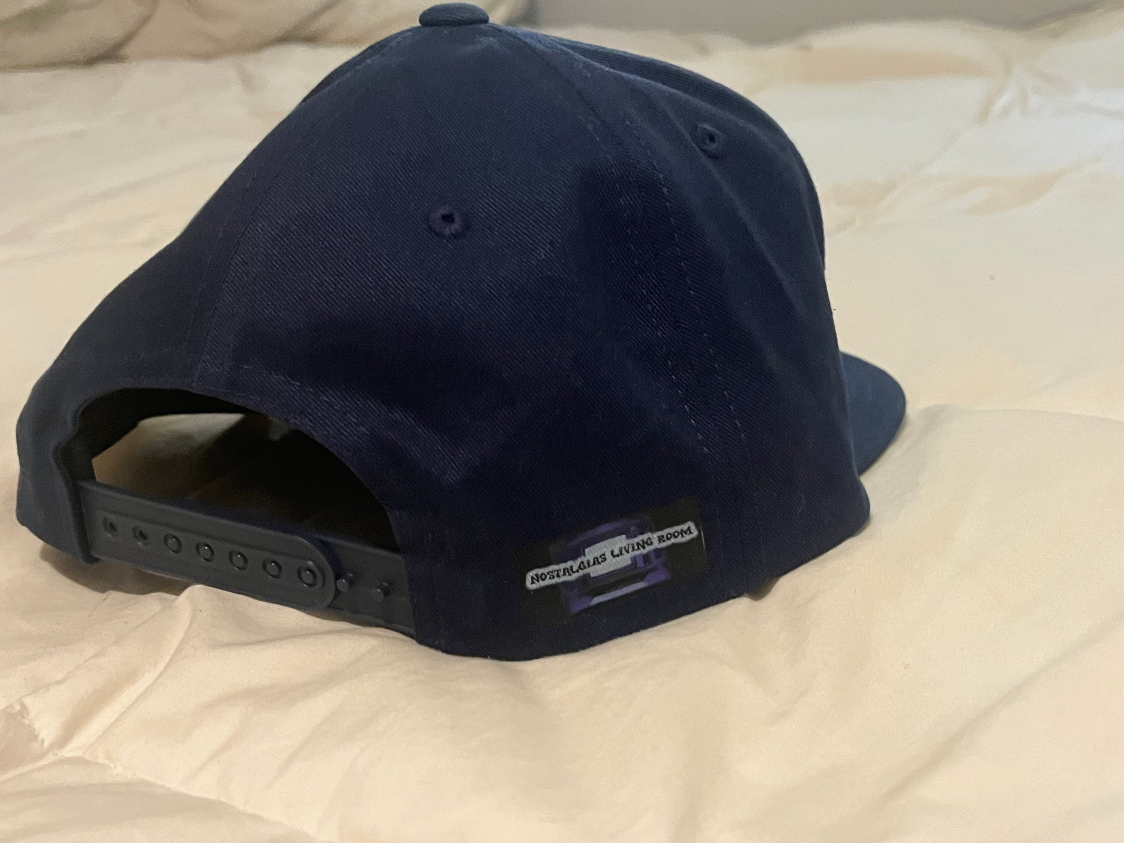 Navy Blue - Snap Back hat- (1st Generation) - Nostalgias Living Room