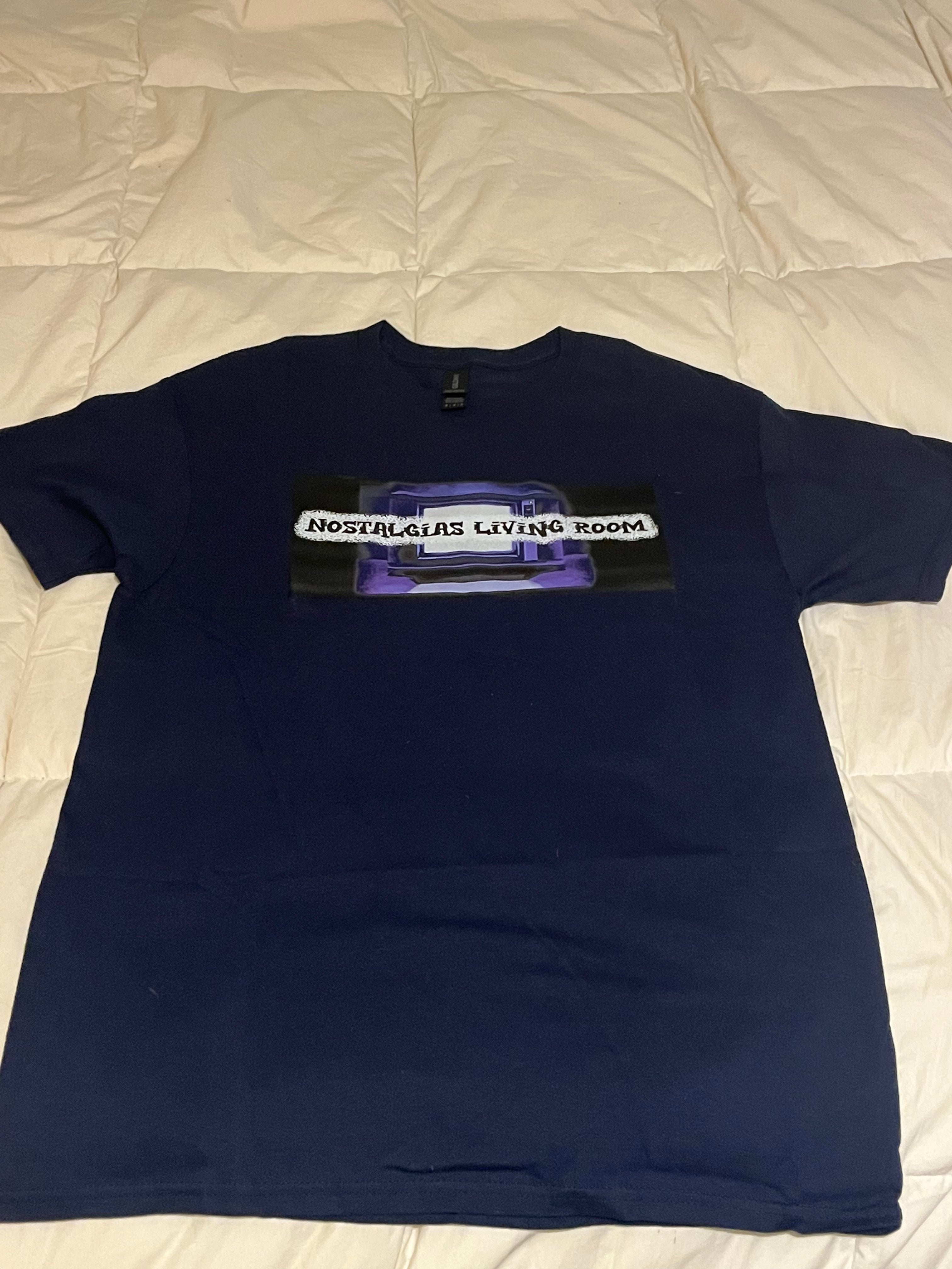 Navy Blue _ T Shirt _ (1st Generation) -Nostalgias Living Room