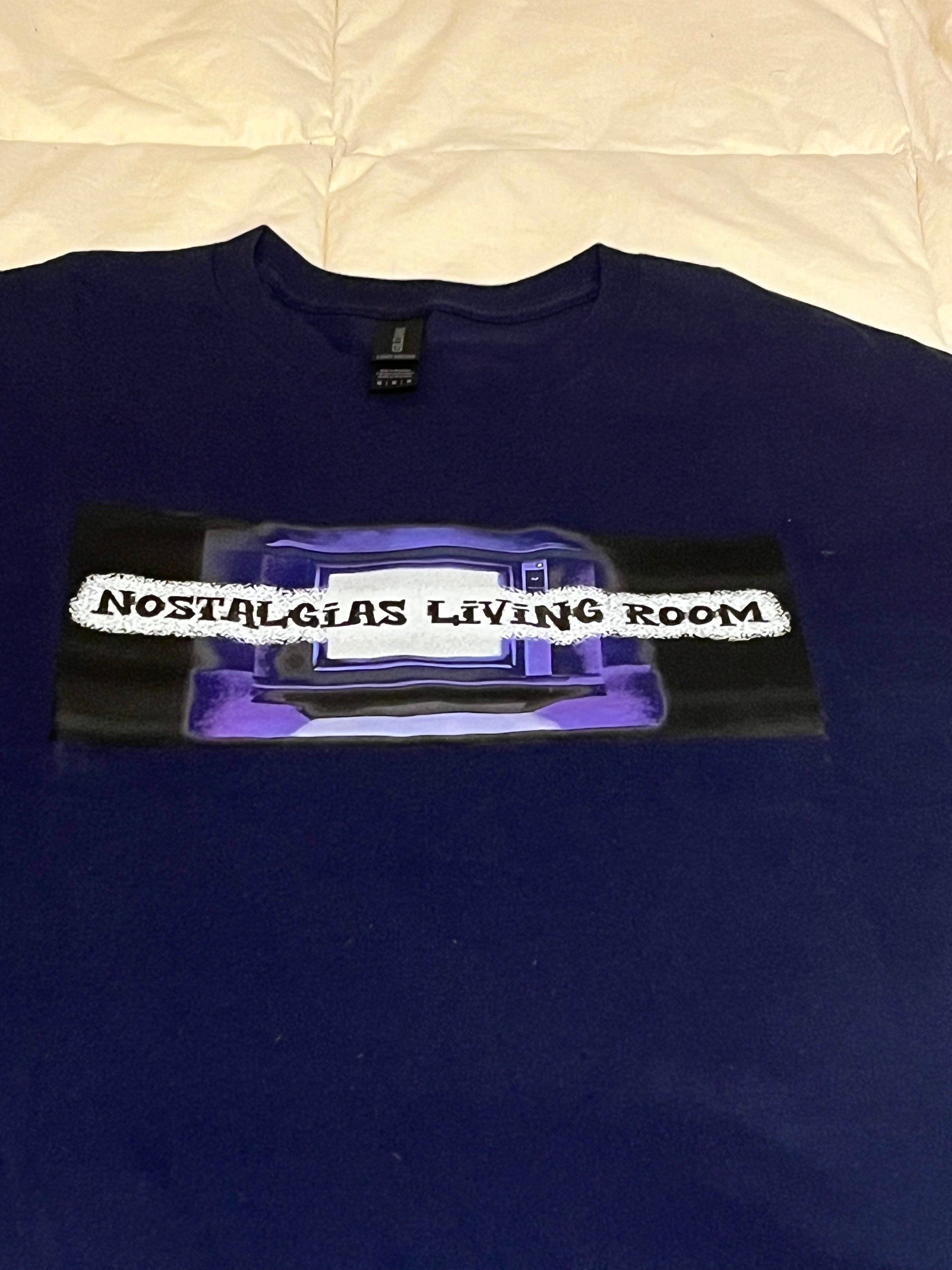 Navy Blue _ T Shirt _ (1st Generation) -Nostalgias Living Room